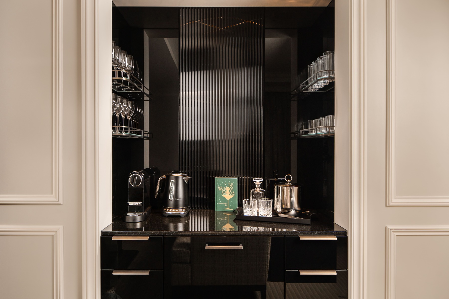 Two Bedroom Suite | One King Two Doubles - Wet Bar in the Waldorf Astoria New York hotel